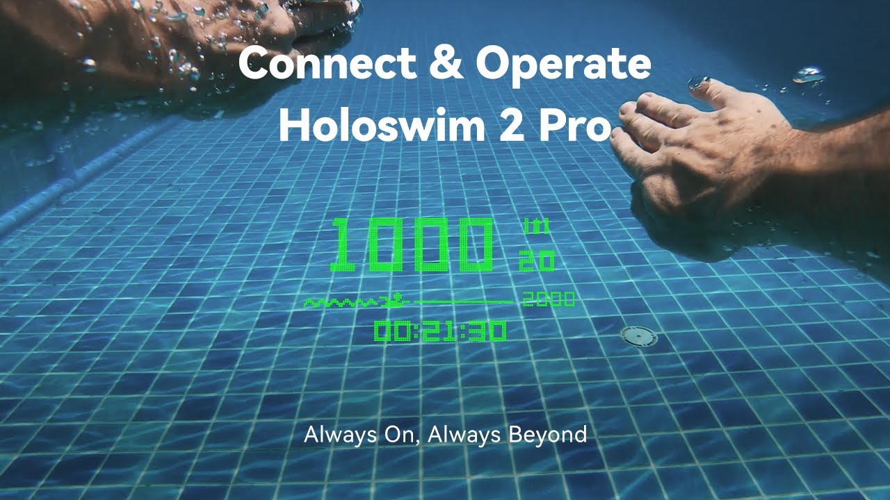 How to Connect & Operate Your Holoswim 2 Pro Smart Swim Goggles | Quick Tutorial