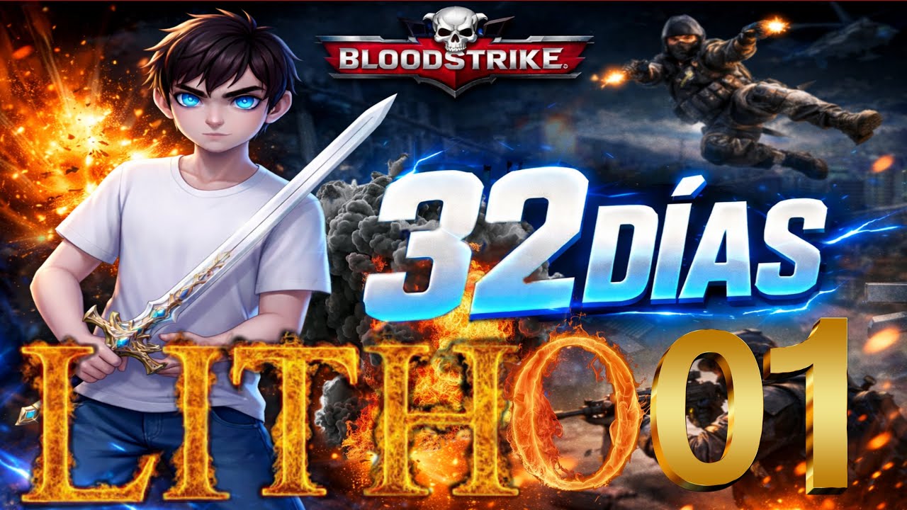 BLOOD STRIKE | LITHO01 | PARTIDAS CON LOS GUERREROS LITHO01 LLEGANDO A LOS 5500 SUSCRIPTORES DIRECTO