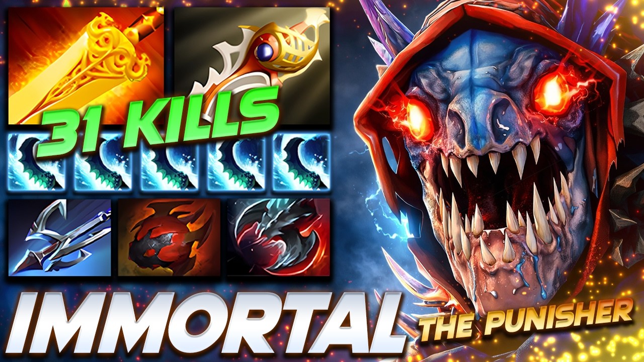 SLARK 31 KILLS PUNISHER - Dota 2 Pro Gameplay [Watch & Learn]