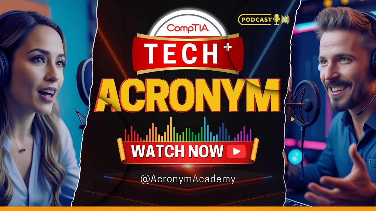 CompTIA Tech+ Acronym Breakdown | FC0-U71 Explained for Beginners with Real-World Analogies and Tips