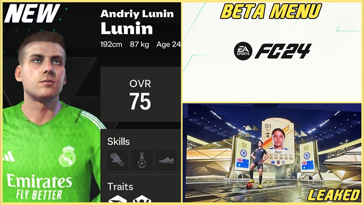 EA SPORTS FC 24 | BETA ADDED, LEAKED FACES AND ANIMATIONS!
