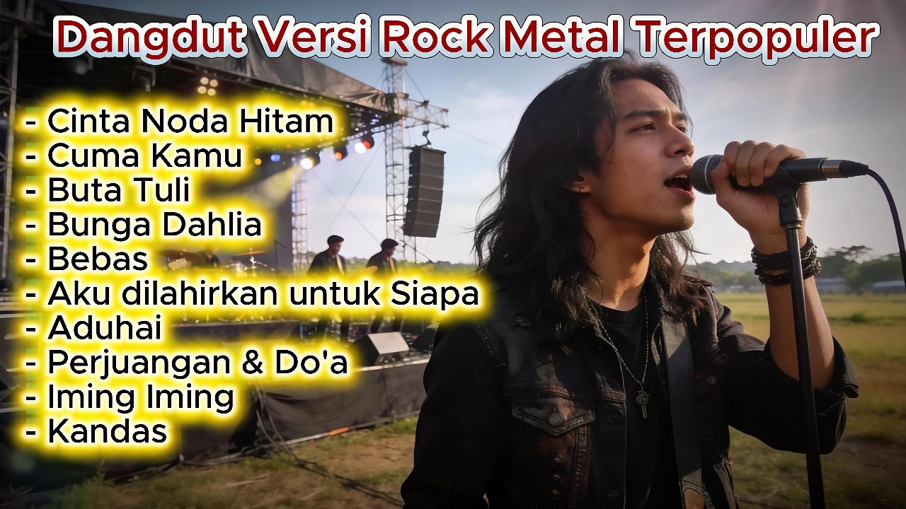 Dangdut Rock Metal 2026 🔥 Cinta Noda Hitam – Kandas – Aduhai | Full Album Nonstop