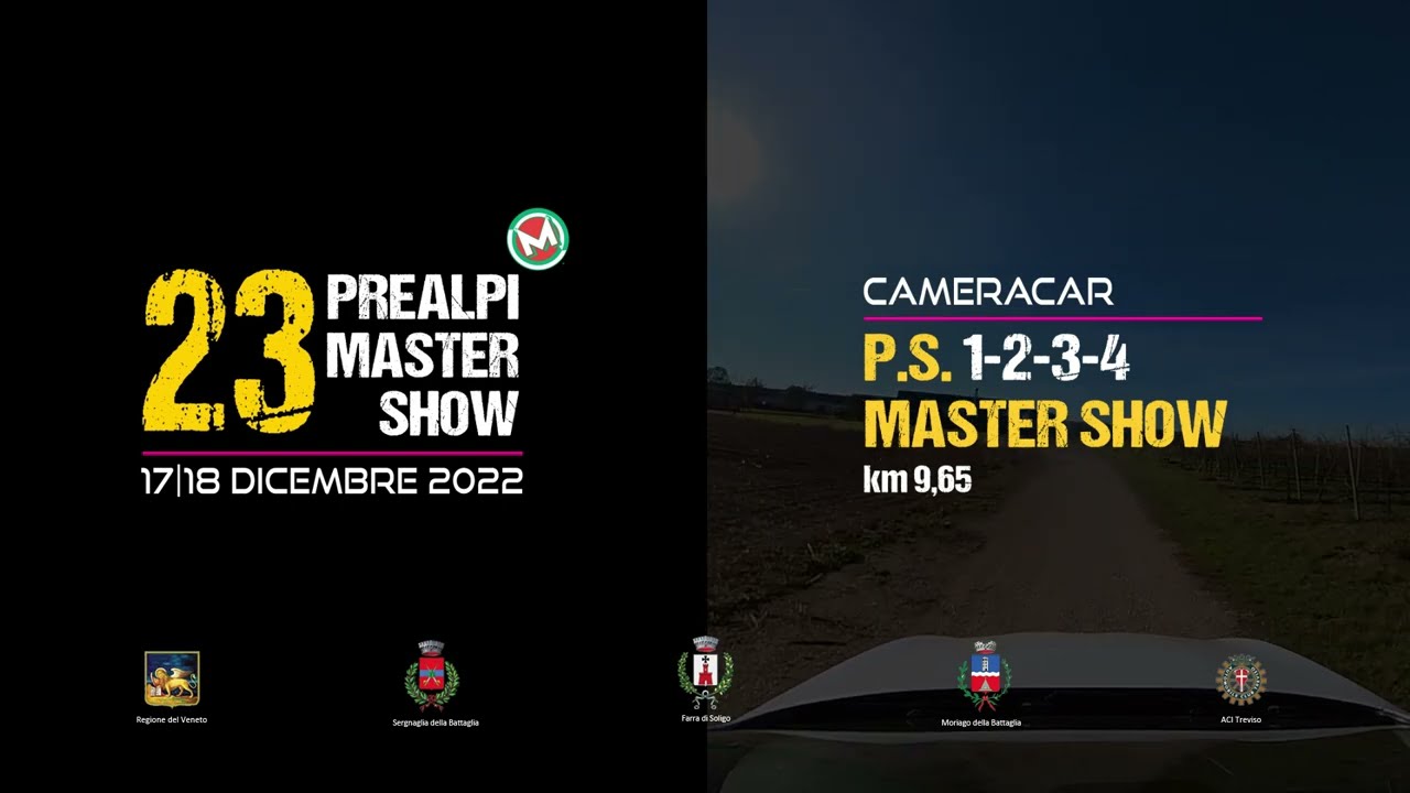 23° Prealpi Master Show - CAMERACAR - P.S. 1/2/3/4 