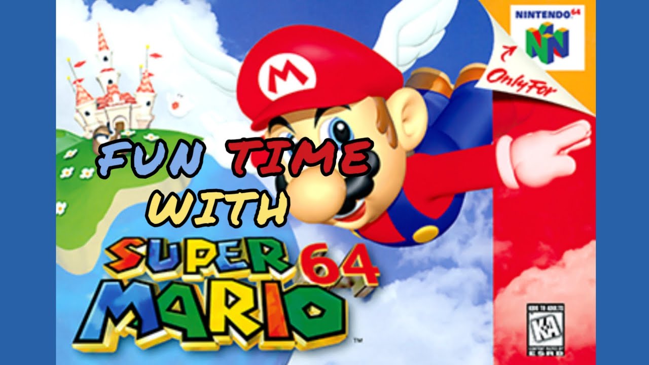 Fun Time With Super Mario 64: #3 | #nintendo64 #supermario64 #crtgaming 