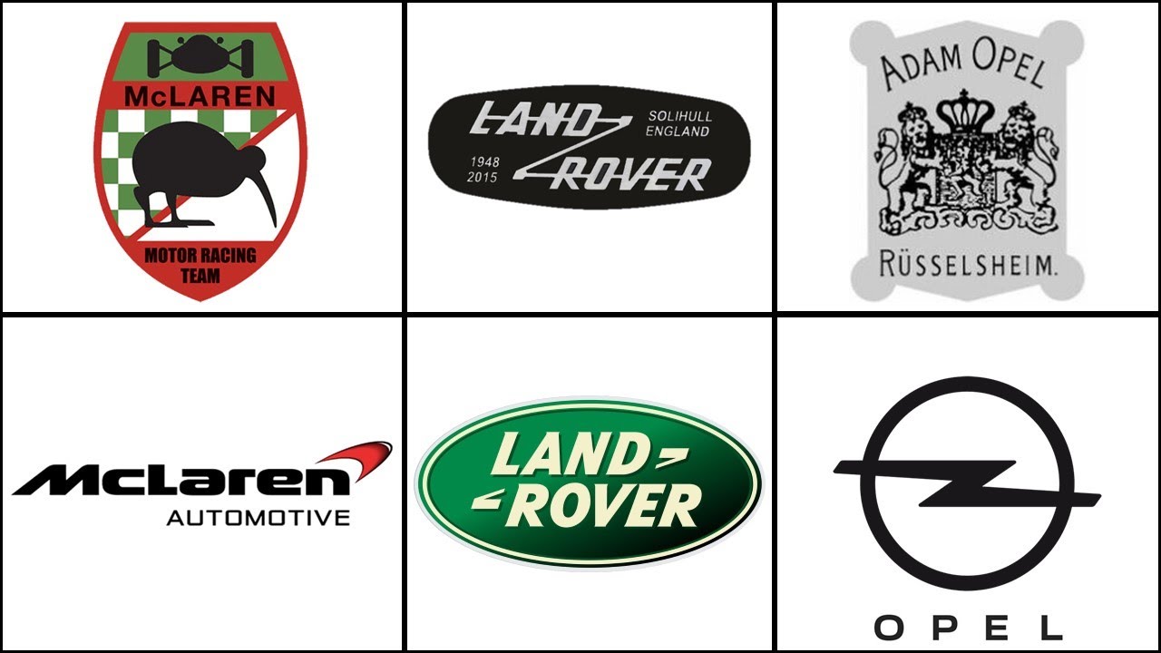 Car Logo Evolution | Part-2 | Go Cars @mclarenracing