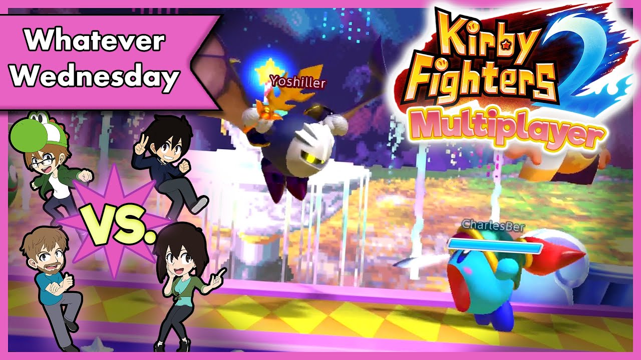 Kirby Fighters 2 Multiplayer REMATCH! Yoshiller & CharlesCBernardo vs. Emmatronix & PraisedScooter!