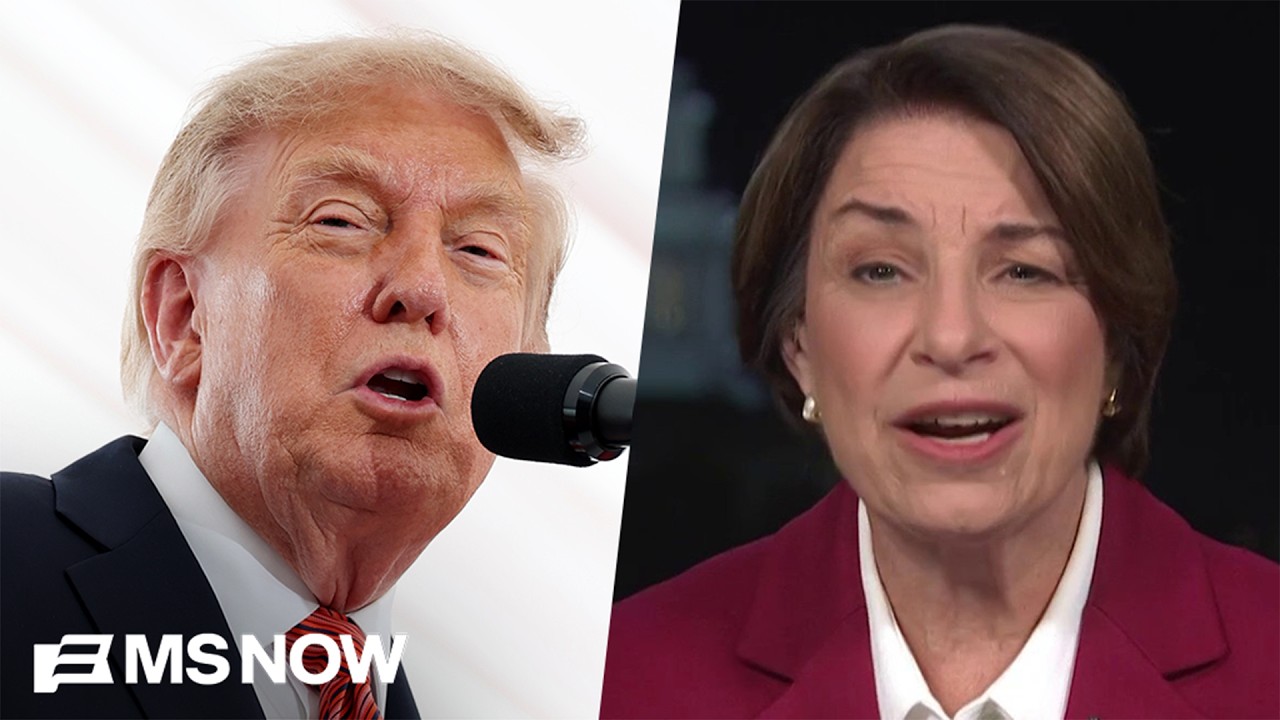 &lsquo;COSTS are up, CHAOS is up, CORRUPTION is up&rsquo;: Sen. Amy Klobuchar blasts Trump's costly policies