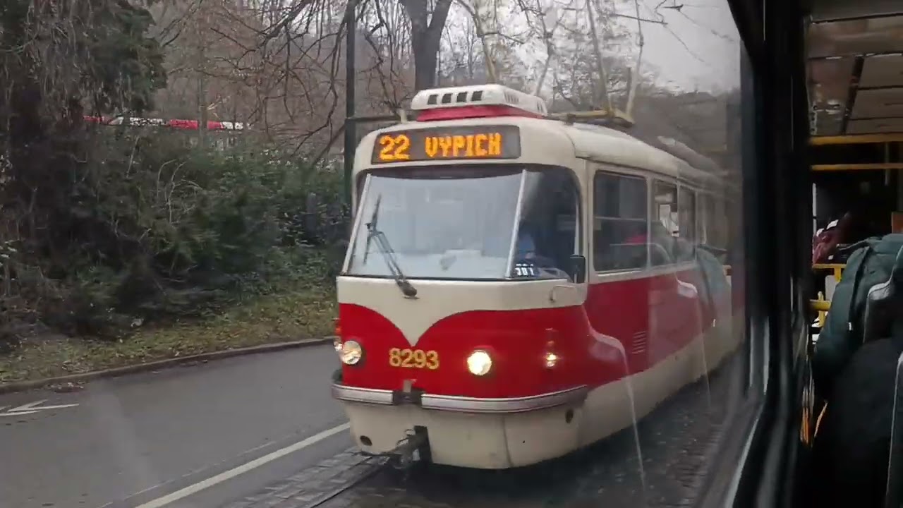 785. 5 2 2026. Praha 7. Маршрут трамвая 2.