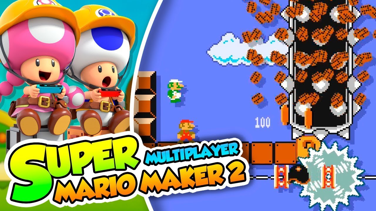 ¡Duelo maker! - Super Mario Maker 2 (Multijugador) DSimphony y Naishys