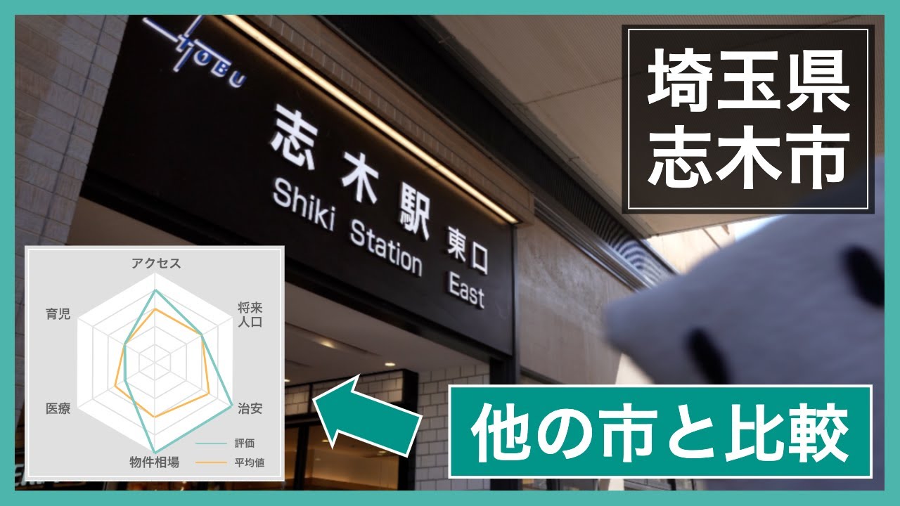 埼玉県志木市の良いところ悪いところ｜治安・物件相場・育児環境などで他の市と比較