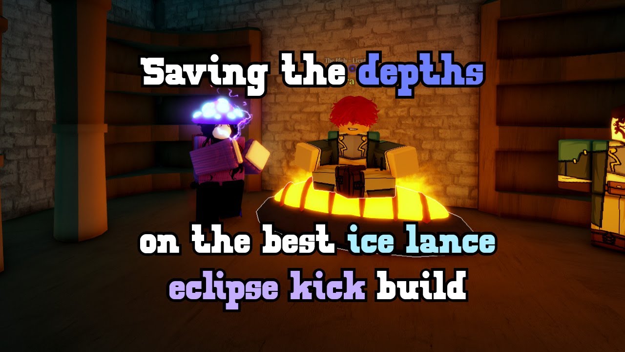 Saving the depths on the best ice lance eclipce kick build | Deepwoken