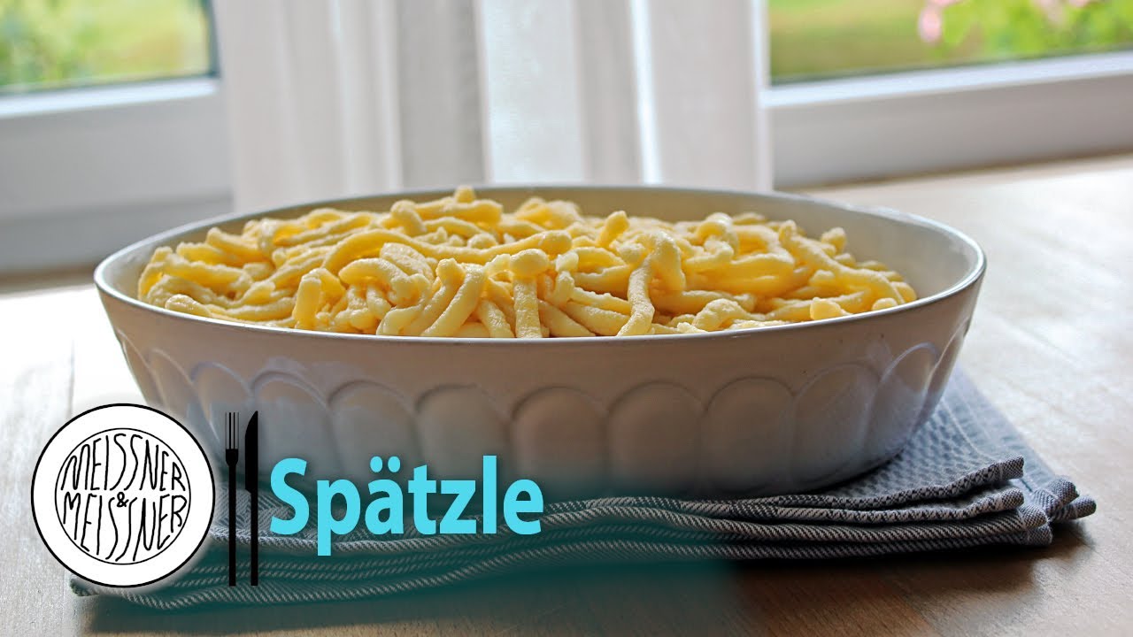 Schw&auml;bische Sp&auml;tzle (mit Sp&auml;tzlespresse)