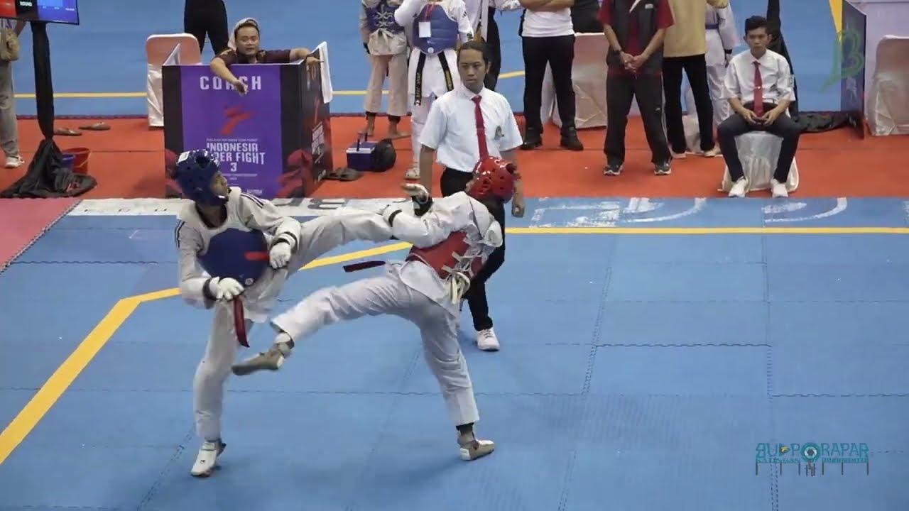 Wahyu Fight - Taekwondo Katingan || Indonesia Super Fight Vol. 3