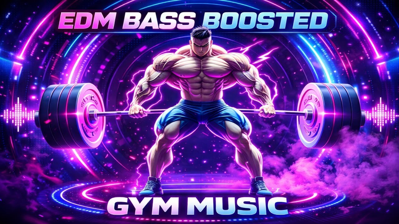 GYM BASS BOOSTED EDM 💪 High Intensity Music for Power Workouts