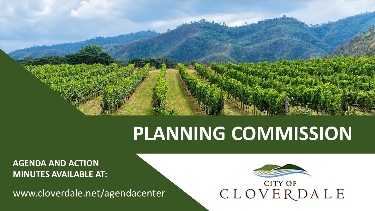Cloverdale Planning Commission - October 7, 2025