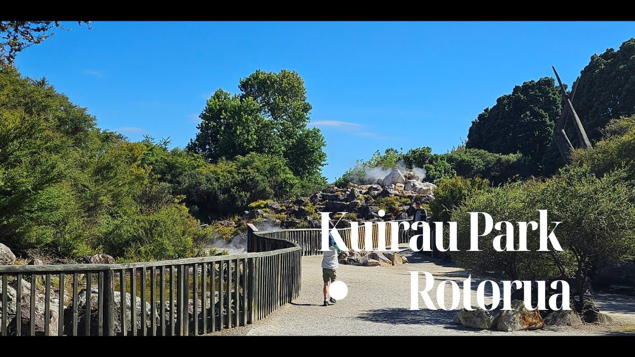 Skyline Rotorua to Kuirau Park.
