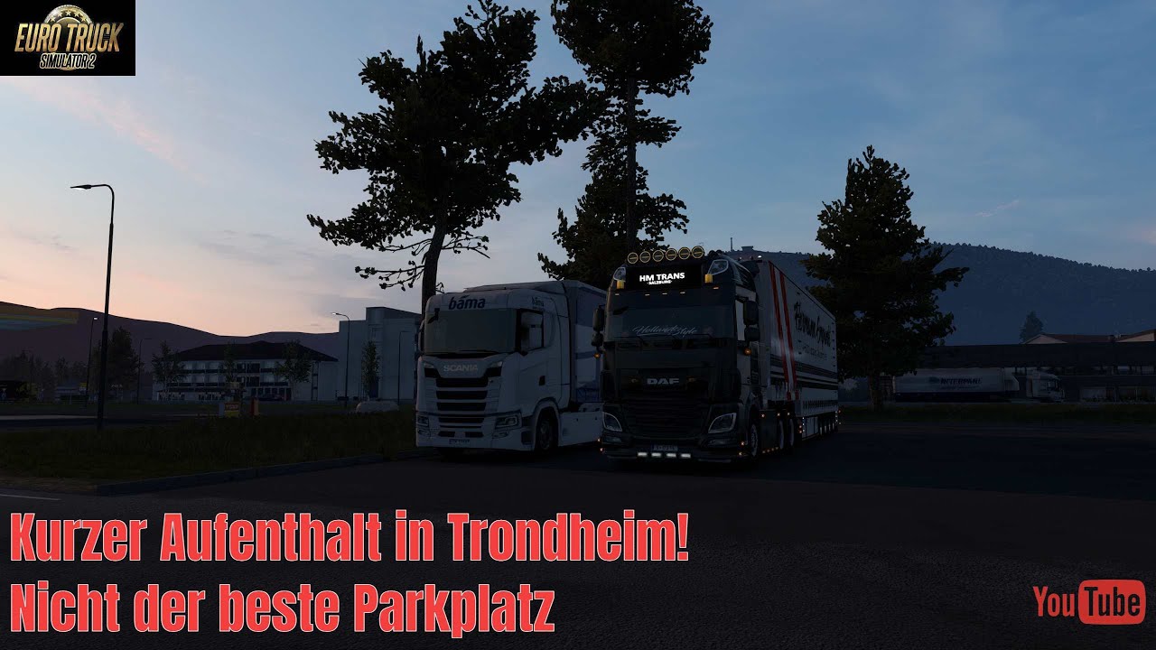 ETS2 | v.1.57 | Ankunft in Trondheim, kein Burger aber laden für Zuhause | 