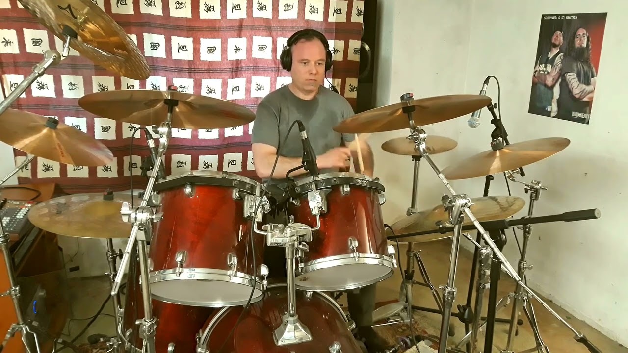 Running Wild - The Phantom Of Black Hand Hill drum cover by JaimeTaper