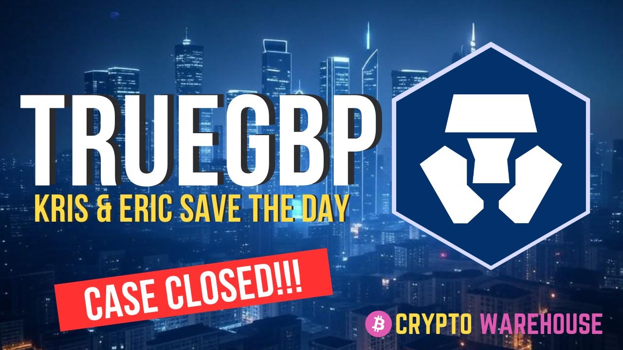 TrueGBP Resolved! $TGBP swapped by Crypto.com!