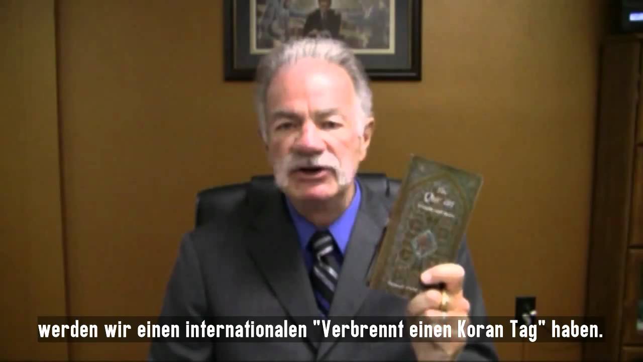 Pastor Terry Jones: Am 11. September ist internationaler Verbrennt den Koran Tag