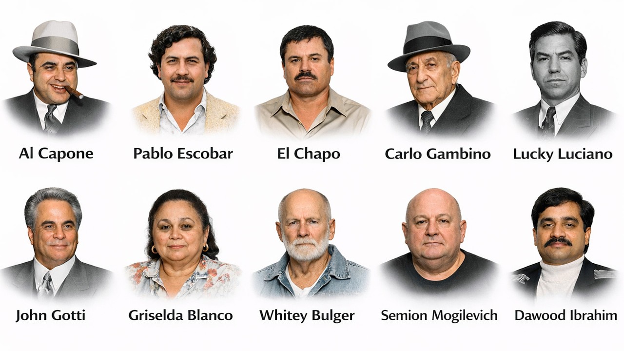 The Most Powerful Gangsters in History Explained In 16 Minutes