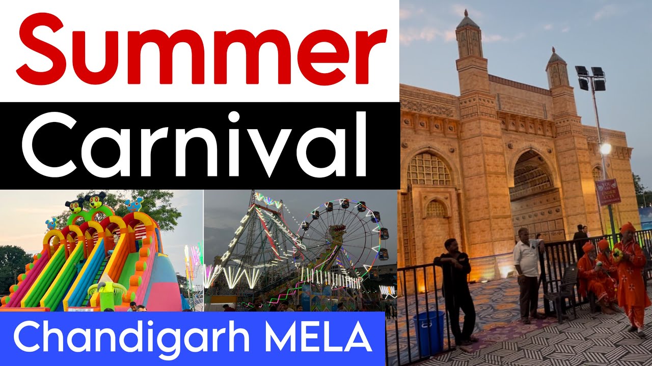 Biggest Carnival in Chandigarh | Summer Carnival Chandigarh | Chandigarh Mela sec 34
