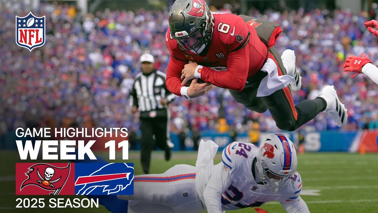 Tampa Bay Buccaneers vs. Buffalo Bills Game Highlights | NFL 2025 Season Week 11