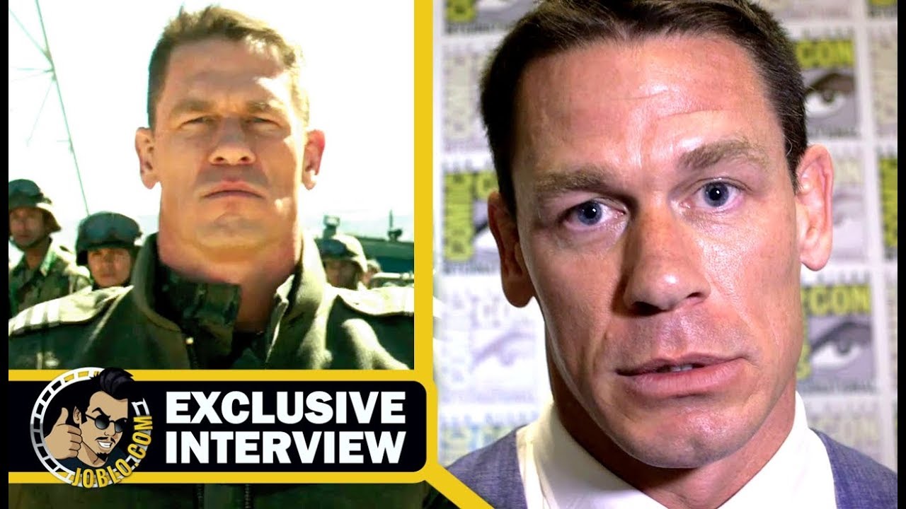 John Cena Tells Reporter's Son To Get Off Fortnite During BUMBLEBEE Interview (SDCC 2018)