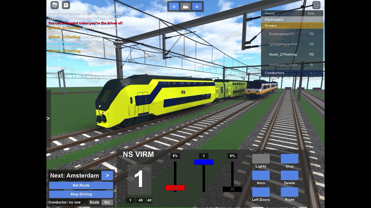 How to make a Green VIRM/Groene VIRM in Project Railrunner and riding it [VERY FUN RACE]