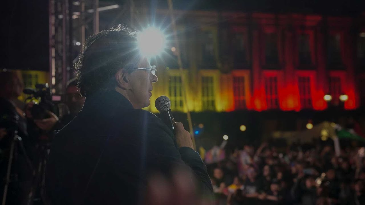 Palabras del presidente Gustavo Petro durante la marcha por la paz, la soberanía y la democracia
