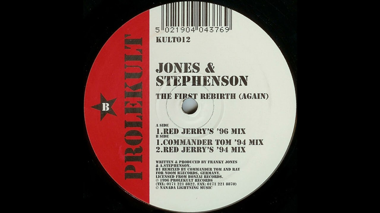 Jones & Stephenson - The First Rebirth (Commander Tom's '94 Remix)