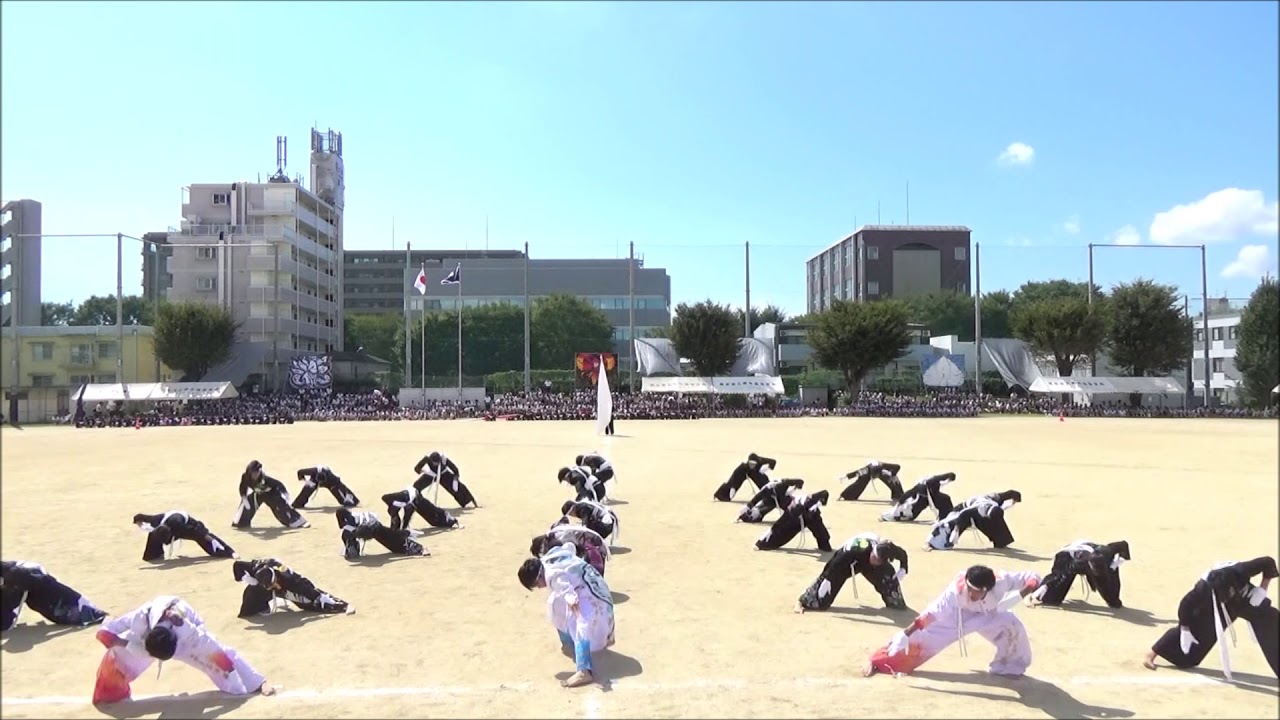 熊本高校体育祭2018　應援團白團　本公演