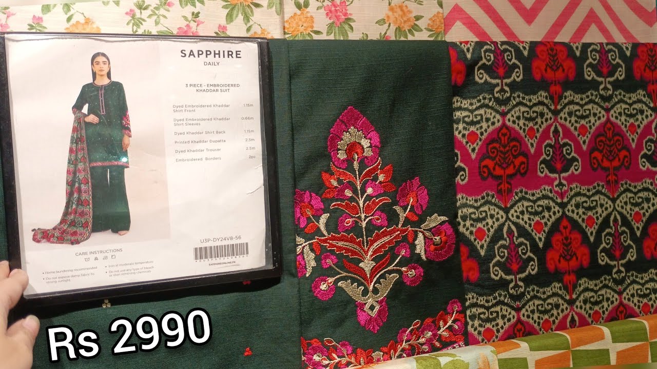 Sapphire New Winter Collection Starting Rs 1290