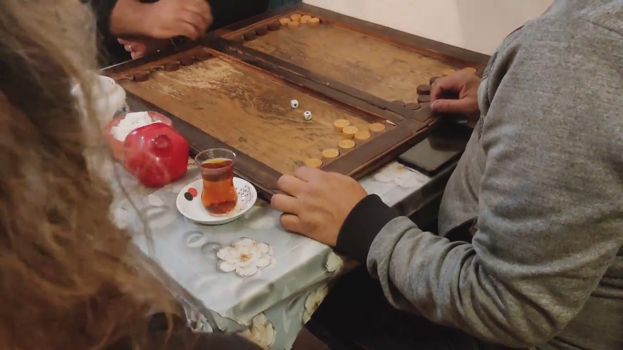 Nard (backgammon game), Azerbaijan (4K)