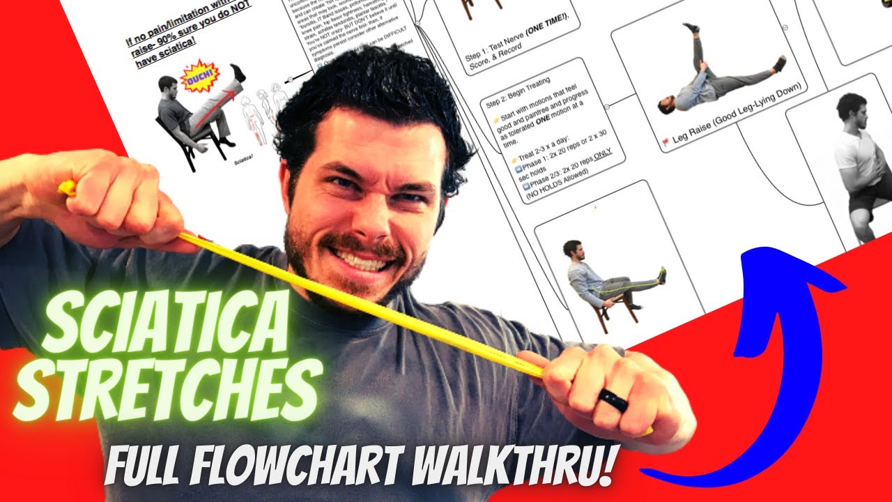 Everything You Need To Know About Sciatic Nerve Stretches BEFORE You Try Them At Home!