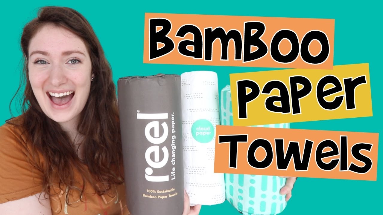 Bamboo Paper Towels Review (Reel Paper, Who Gives a Crap, & Cloud Paper) // Zero Waste + Tree-Free
