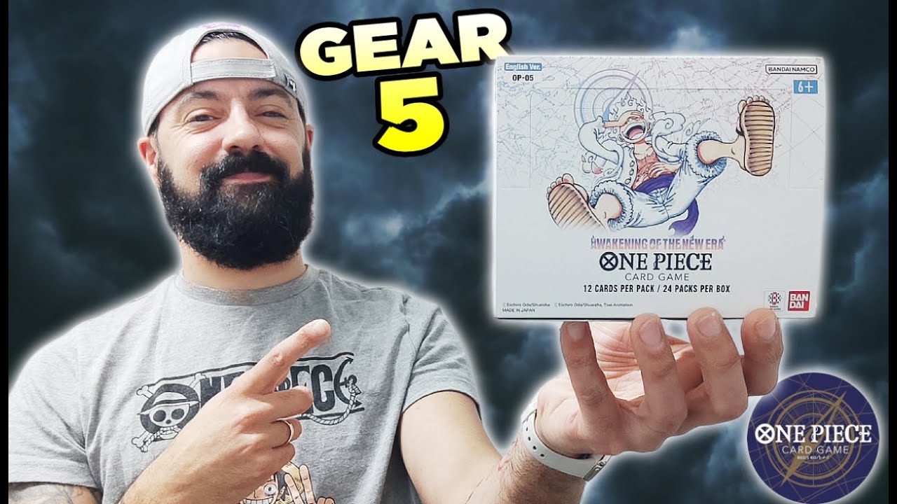 YA ESTA AQUI! ABRO UNA BOOSTER BOX DE OP05 AWAKENING OF THE NEW ERA DE ONE PIECE CARD GAME