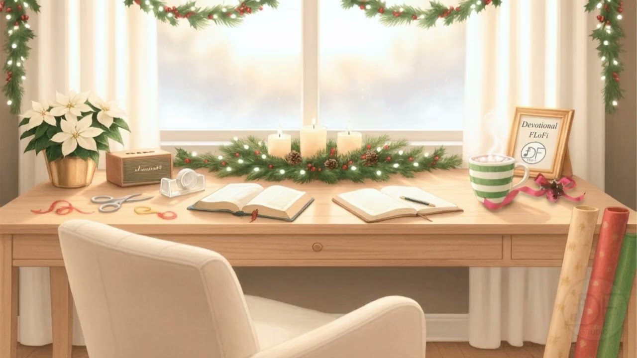 Soulful Christian Christmas LoFi Morning | Gospel-Inspired Worship for Prayer & Reflection