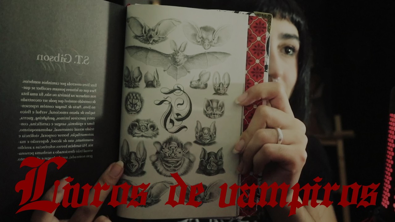 Minha COLEÇÂO de LIVROS de VAMPIROS