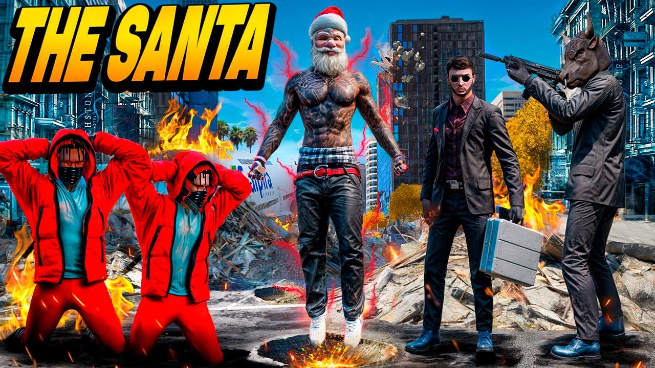 SANTA DEMUESTRA SER EL MAS TEMIDO DE LA CIUDAD😱Gta Rp