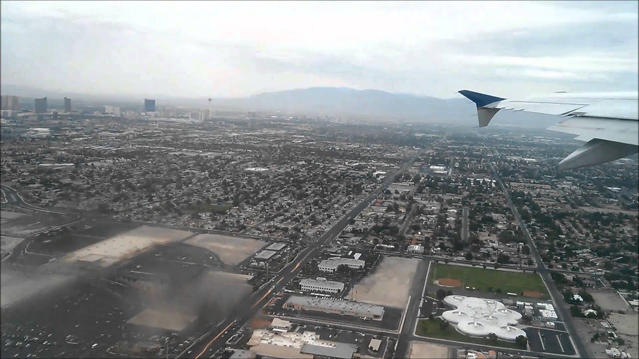United A320 Takeoff from Las Vegas McCarran Airport to SFO [HD]