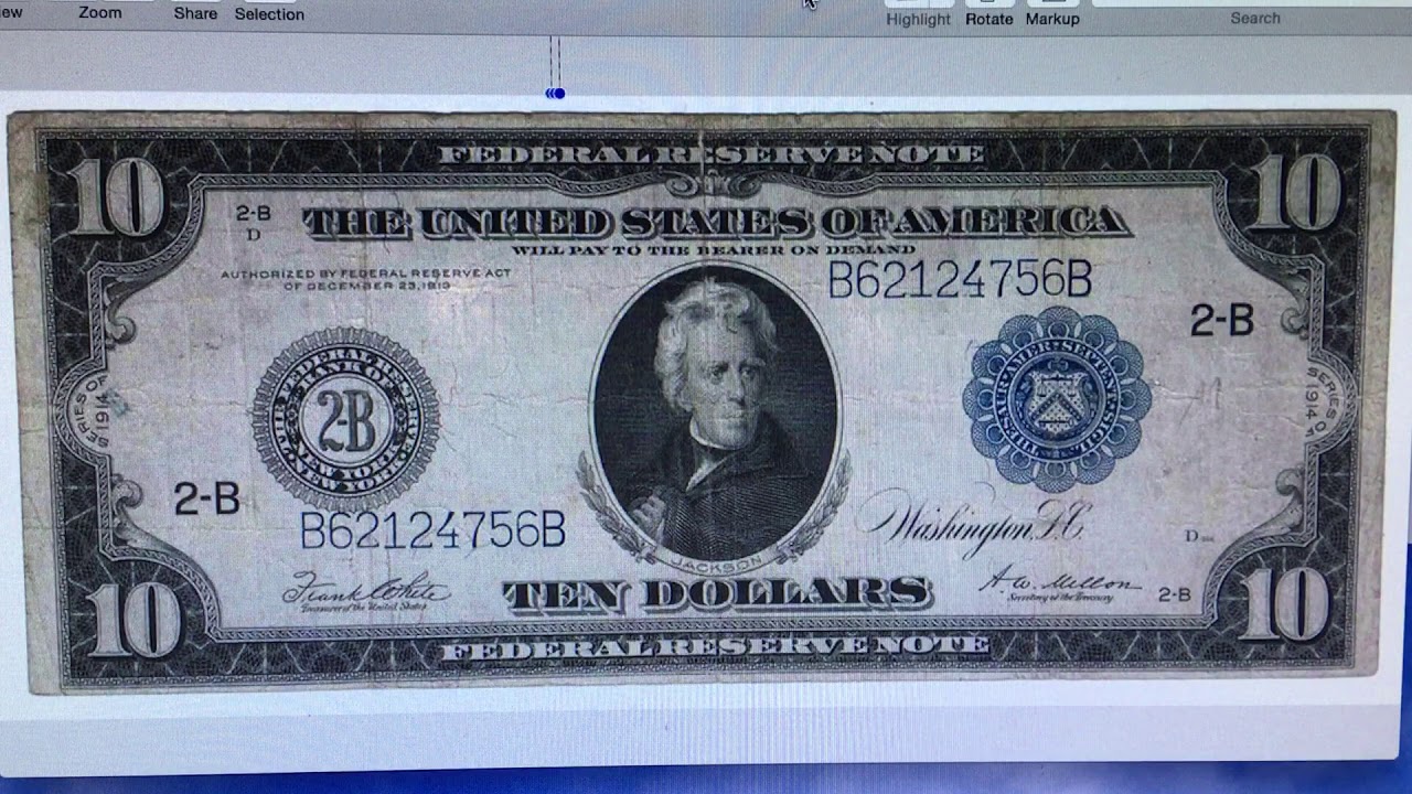 Series 1914  Federal Reserve Notes -  A, B or C  - Can you tell the difference?