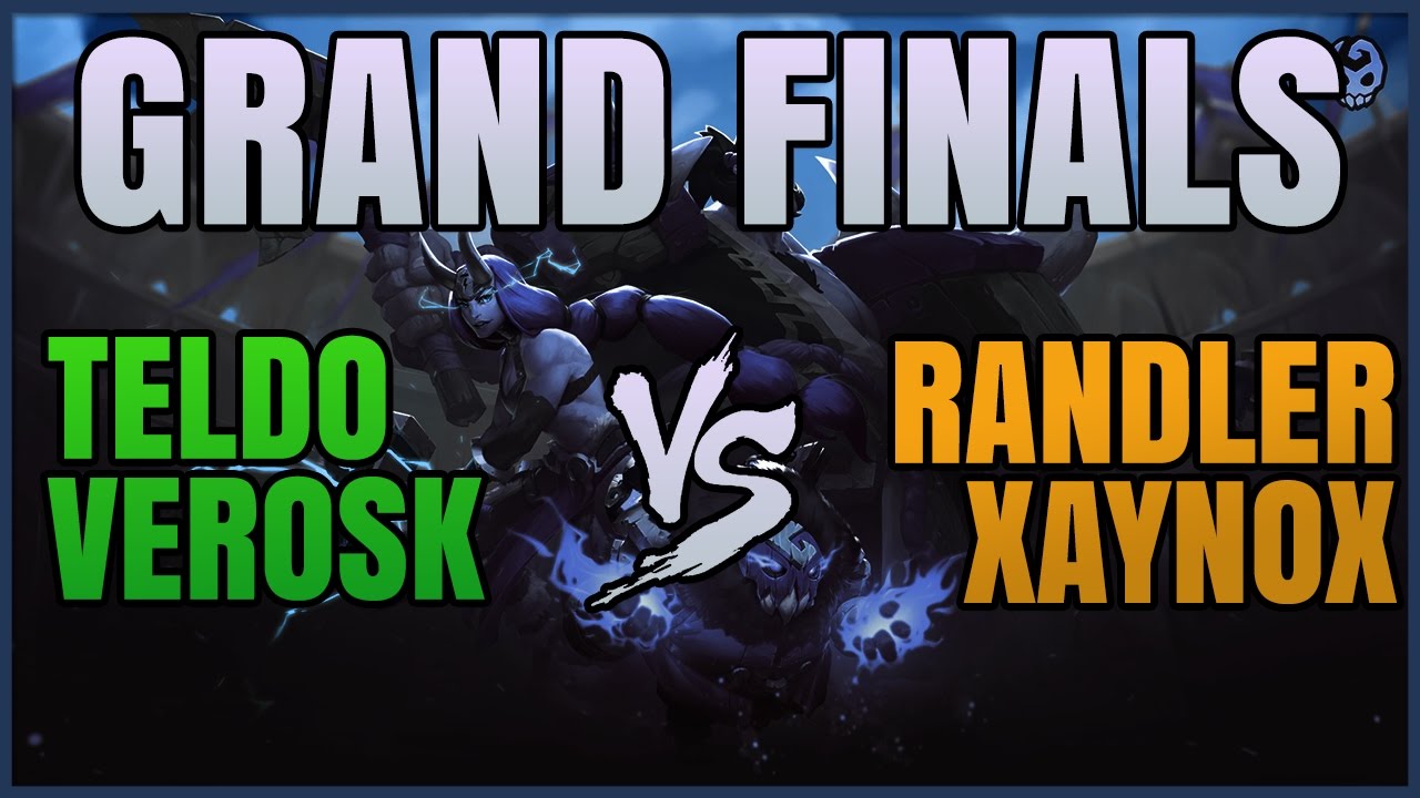 Grand Finals - Teldo & Verosk vs Xaynox & Randler  - Battlerite Playtourney Qualifier