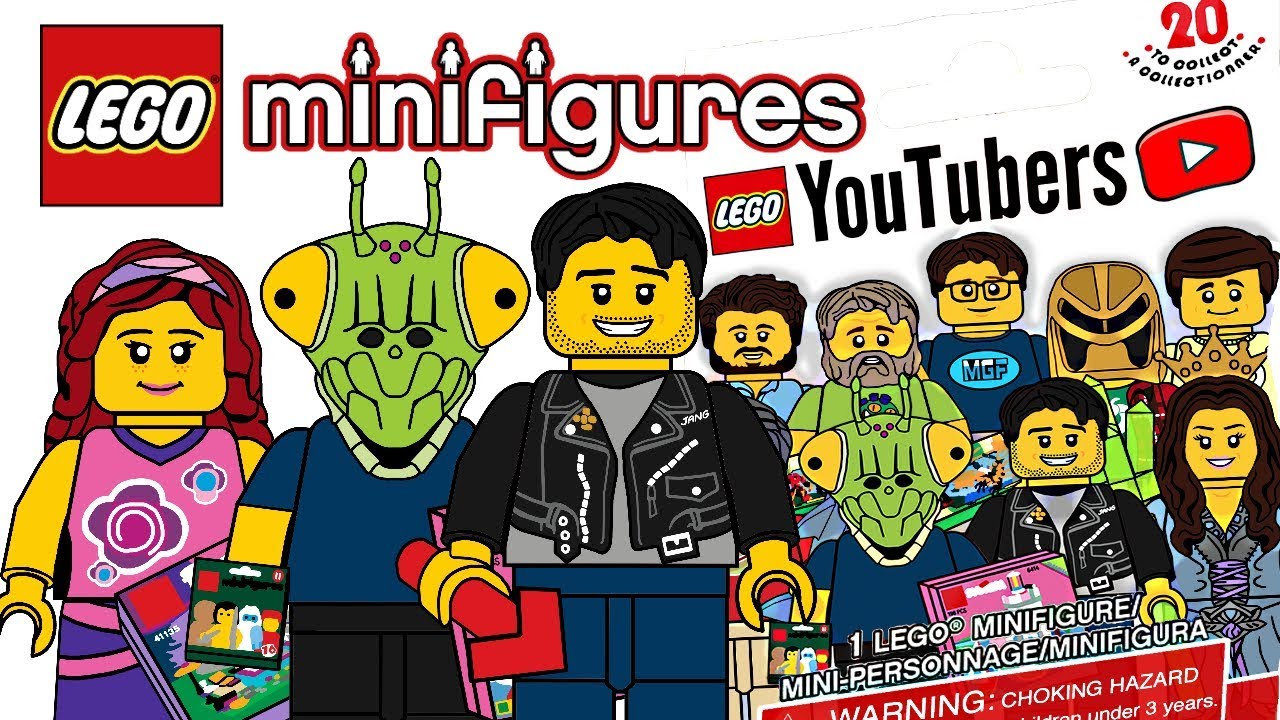LEGO YouTubers Minifigures Series - CMF Draft!