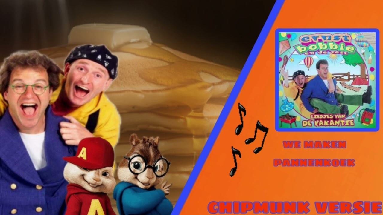 WE MAKEN PANNENKOEK 🥞 - ERNST BOBBIE EN DE REST CHIPMUNK VERSIE