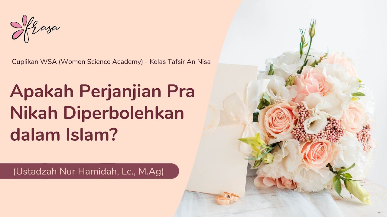 Podcast 7 | Perjanjian Pra Nikah