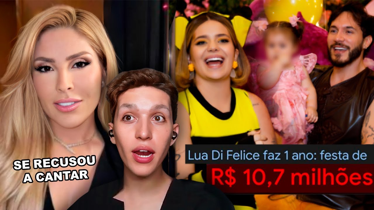 A POLÊMIQUISSIMA festa da filha da Viih Tube e Eliezer