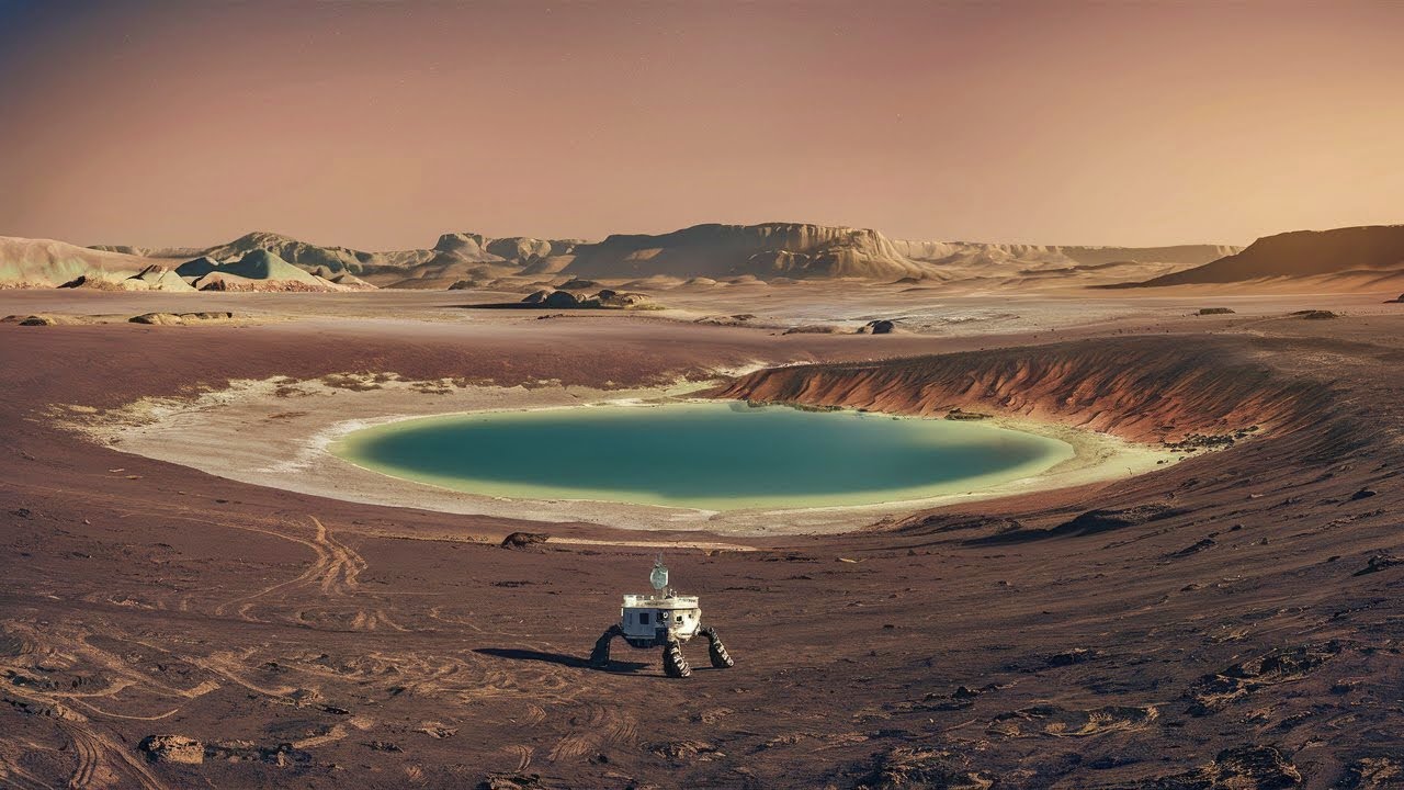 ÁGUA EM MARTE: A DESCOBERTA QUE PODE MUDAR O RUMO DA EXPLORAÇÃO ESPACIAL!
