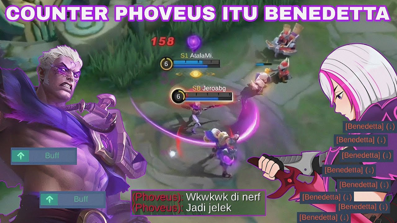 BENEDETTA YANG DI NERF!! Tapi Kok Malah Phoveus Yang Kayak Gini...