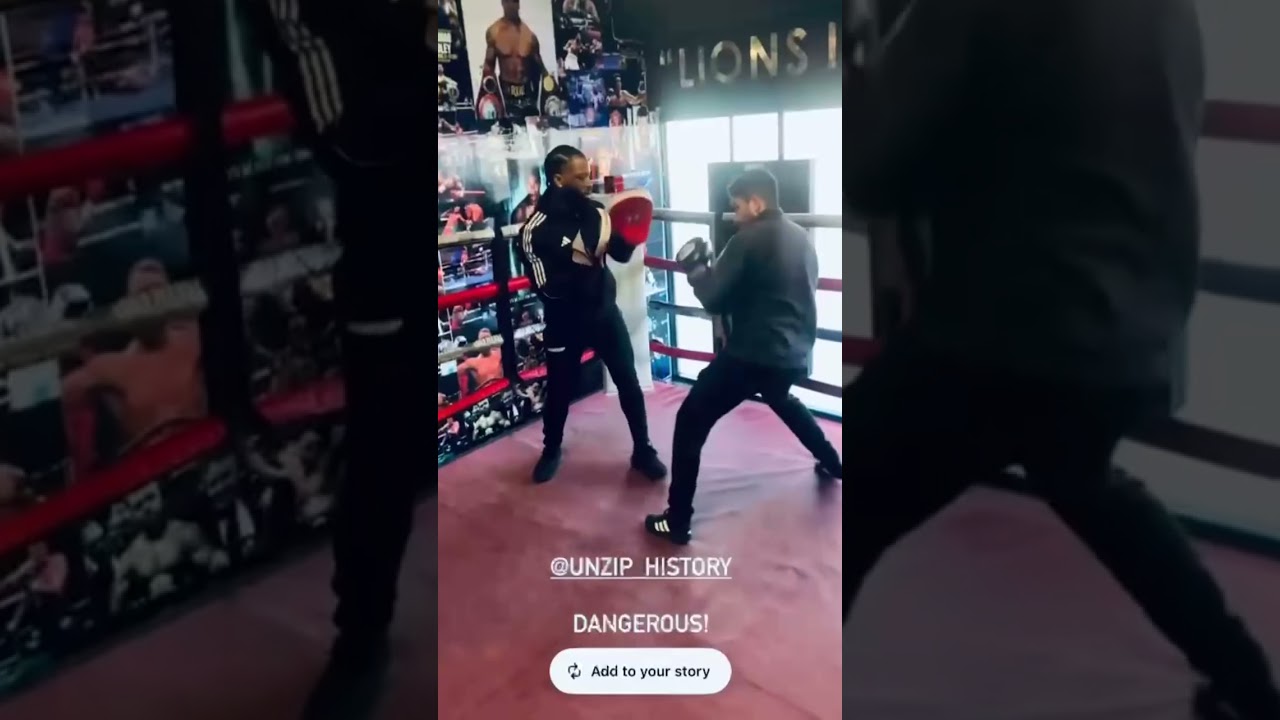 Intense Boxing Training 
